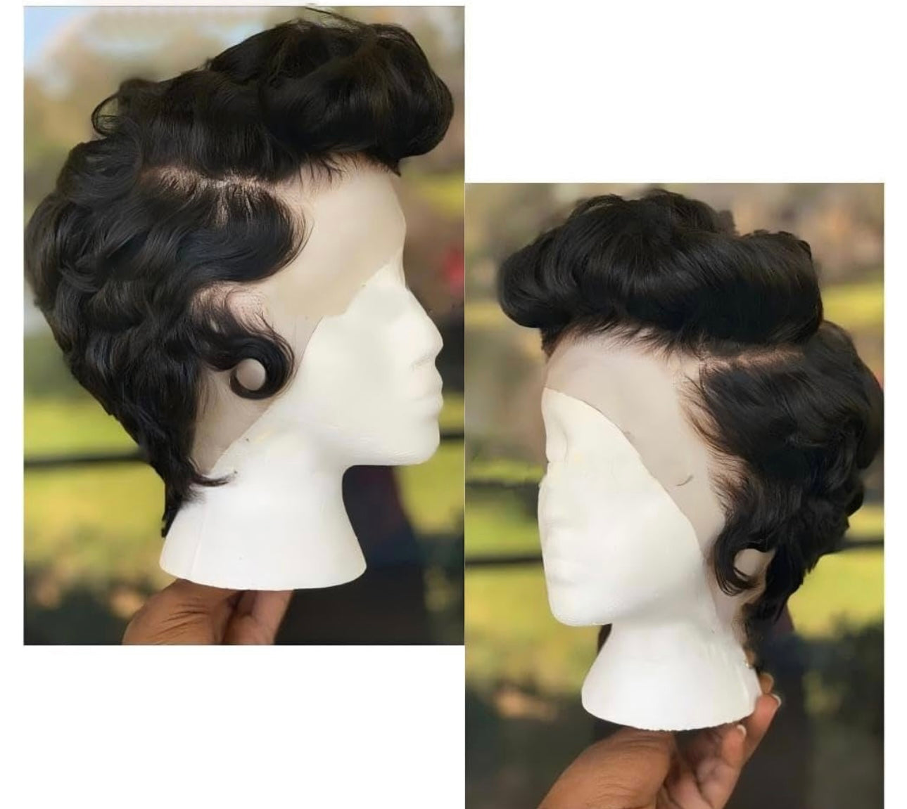 Luxe Premium Short Pixie Cut Lace