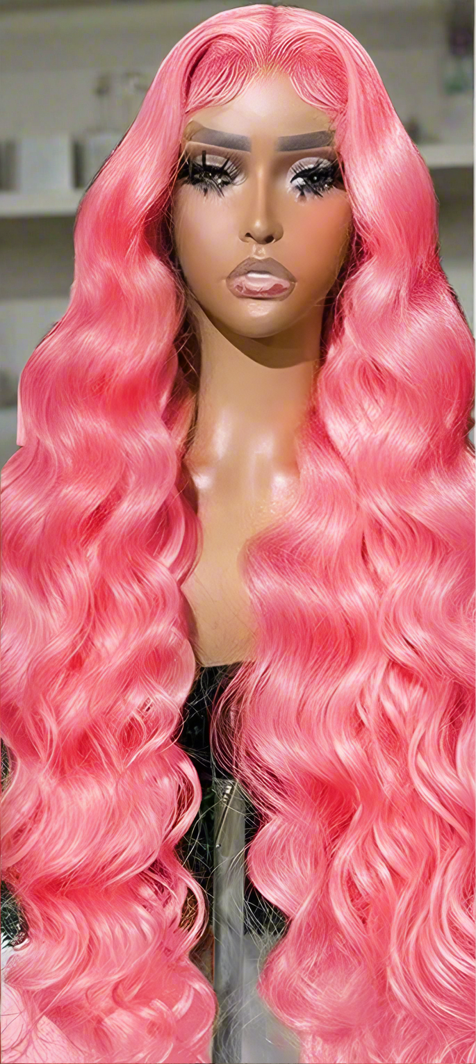 Luxe Premium Pink Paradise Body Wave Lace