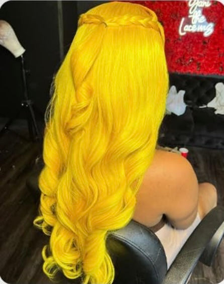 Luxe Premium Sunshine Yellow Body Wave