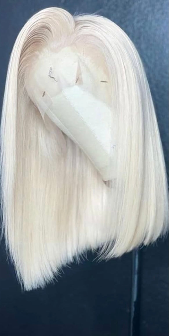 Luxe Premium Platinum Bob Lace